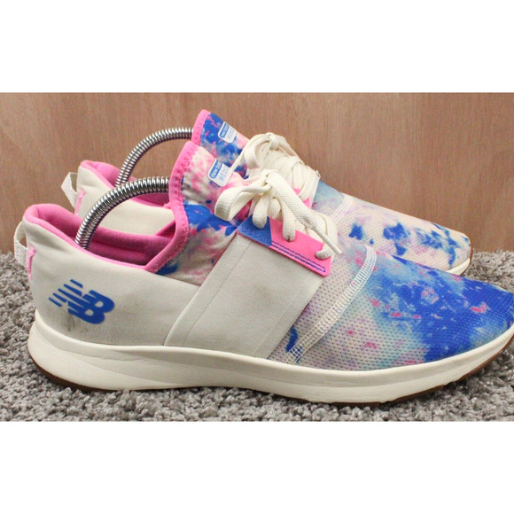 New Balance Shoes - New Balance Nergize Sport Sneakers Womens 11 Tie Dye Pink Blue White